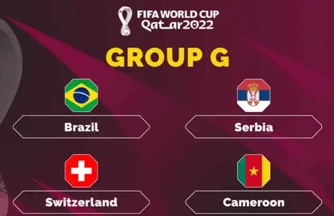 FIFA world cup 2022 : group-G